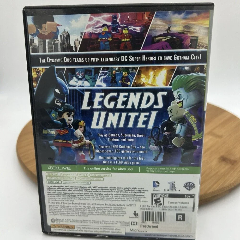 Lego Batman 2 DC Superheroes Microsoft Xbox 360‎